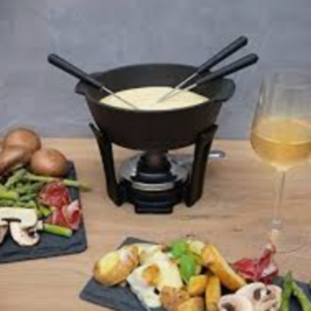 Trudeau Meat Fondue Set